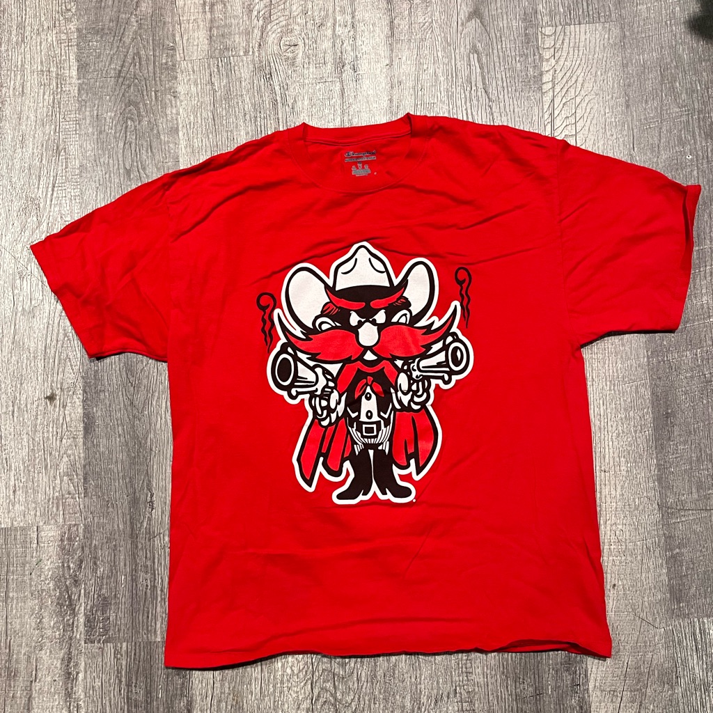 Champion Red Texas Tech Wreck Em